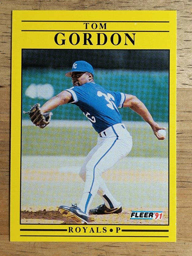 1991 Fleer #559 Tom Gordon