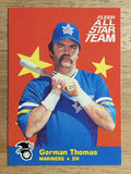 1986 Fleer All-Stars #11 Gorman Thomas