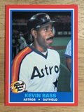 1987 Fleer Hottest Stars #3 Kevin Bass