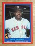 1987 Fleer Hottest Stars #4 Don Baylor