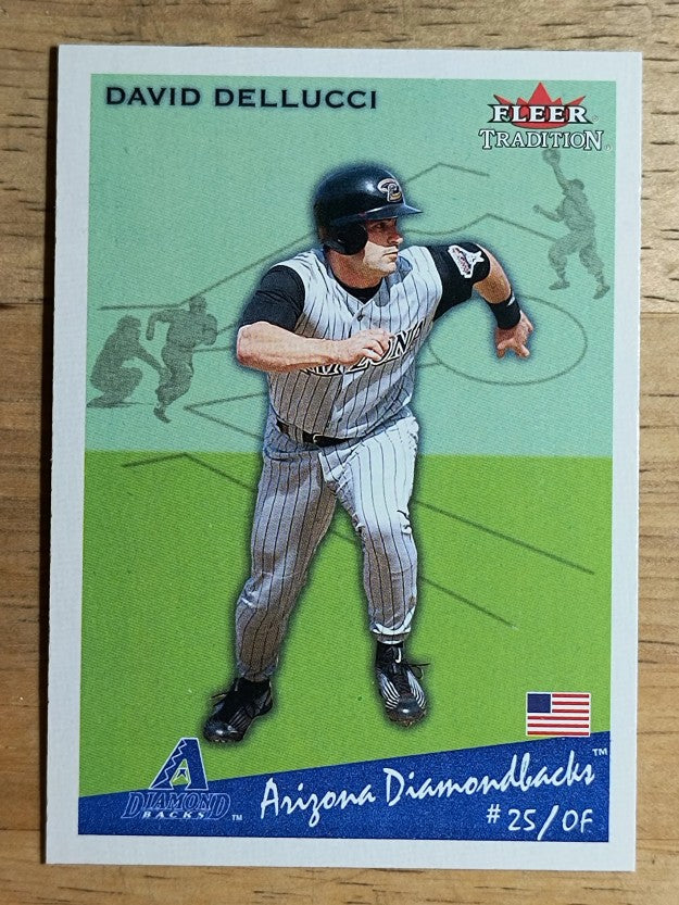 2002 Fleer Tradition #417 David Dellucci