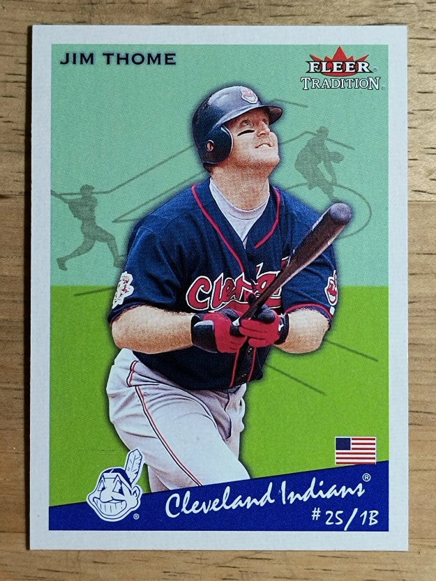 2002 Fleer Tradition #287 Jim Thome