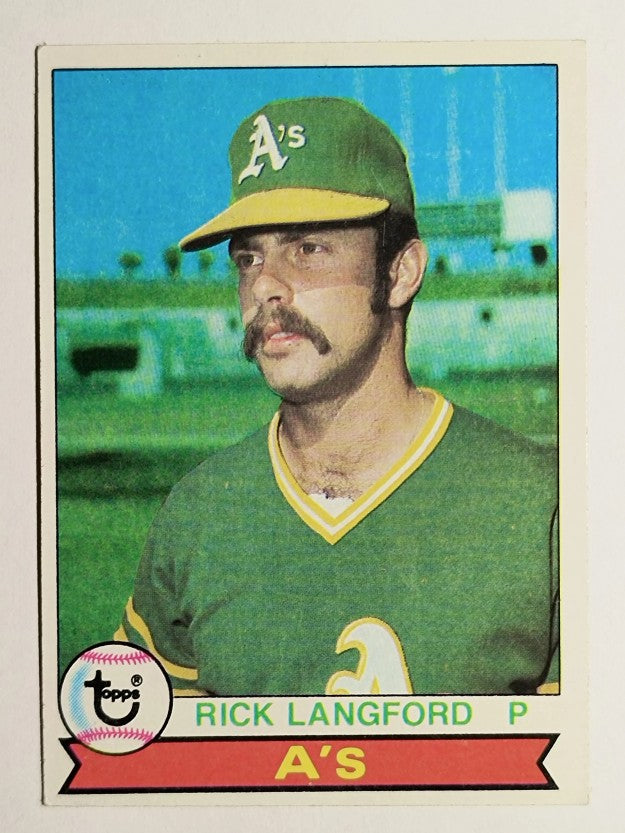 1979 Topps #29 Rick Langford (EX)