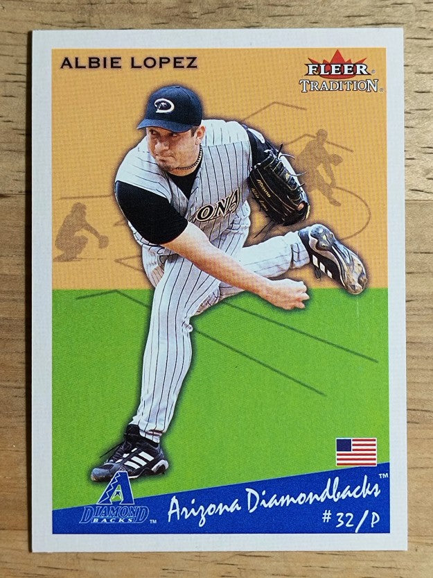 2002 Fleer Tradition #384 Albie Lopez