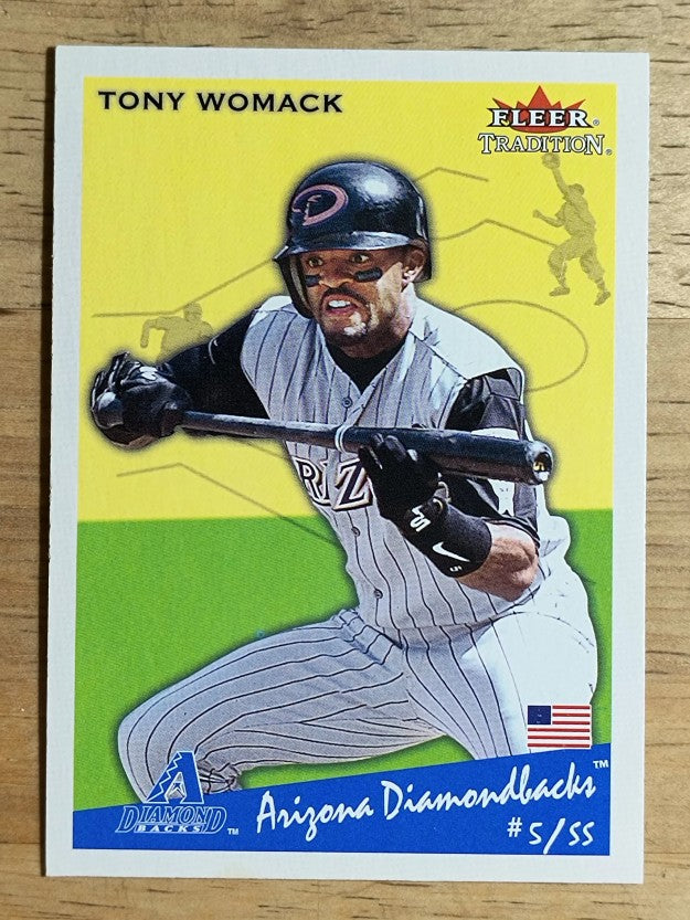 2002 Fleer Tradition #129 Tony Womack