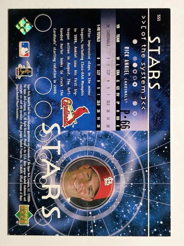 2000 Upper Deck HoloGrFX Stars of the System #SS1 Rick Ankiel