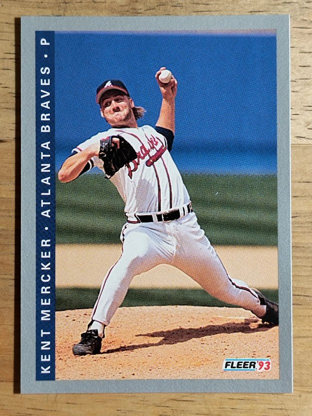 1993 Fleer #8 Kent Mercker
