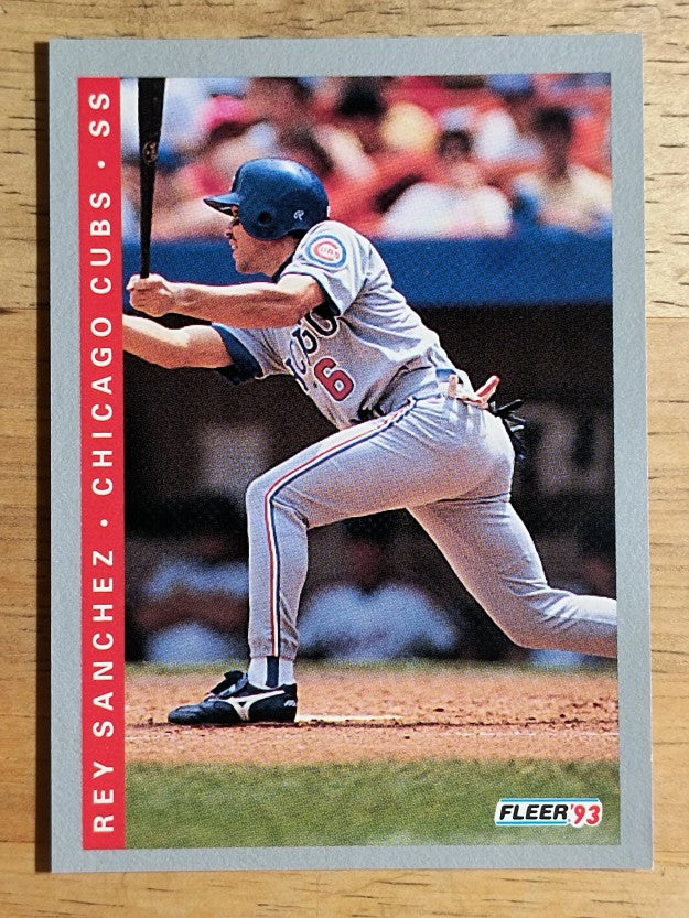 1993 Fleer #24 Rey Sanchez
