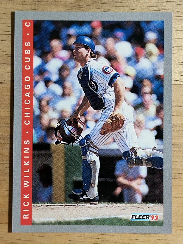 1993 Fleer #28 Rick Wilkins