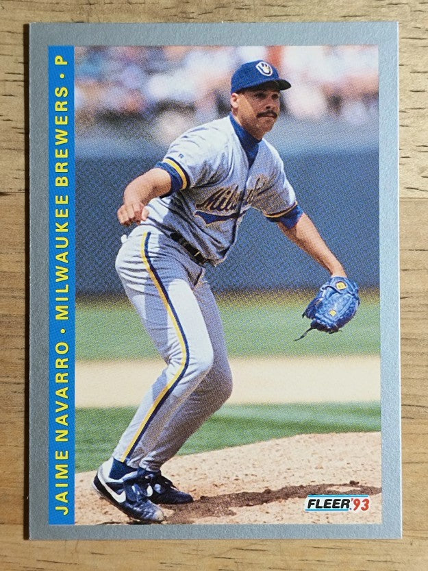 1993 Fleer #255 Jaime Navarro
