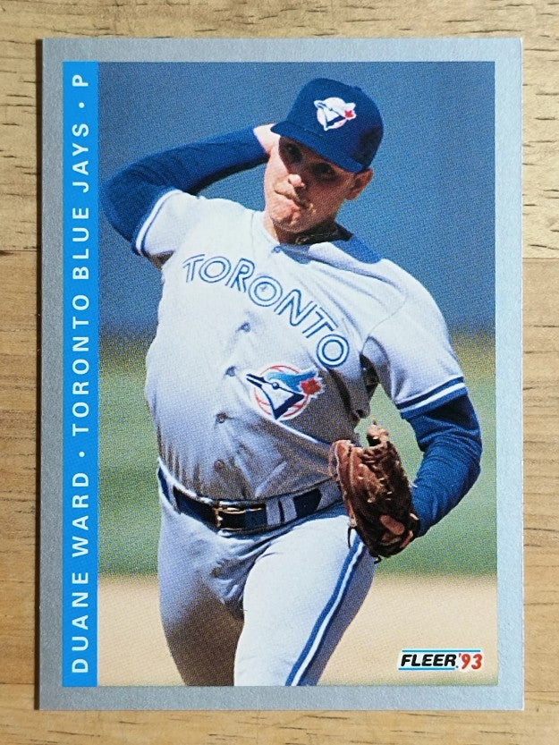 1993 Fleer #341 Duane Ward