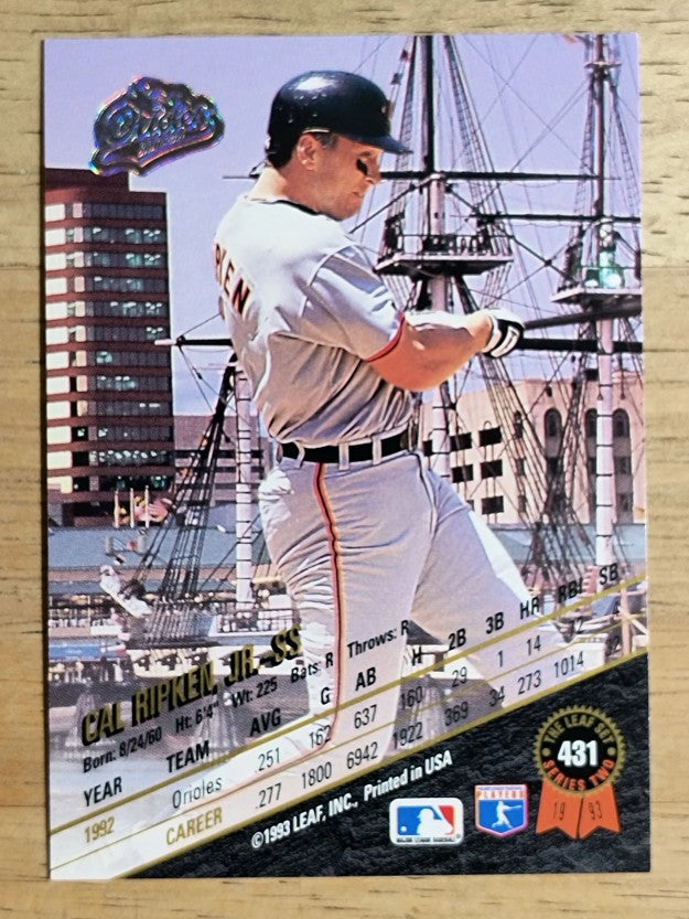 1993 Leaf #431 Cal Ripken (NM)