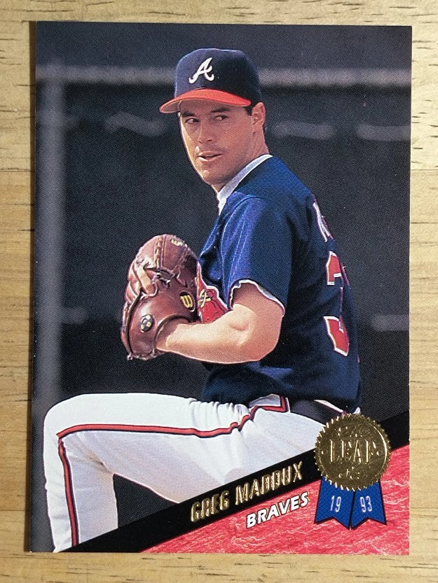 1993 Leaf #326 Greg Maddux