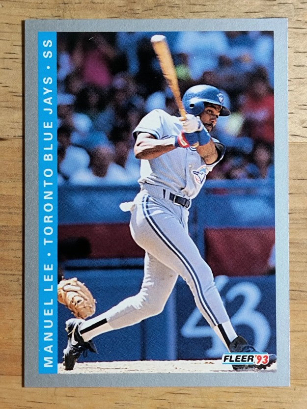 1993 Fleer #337 Manuel Lee