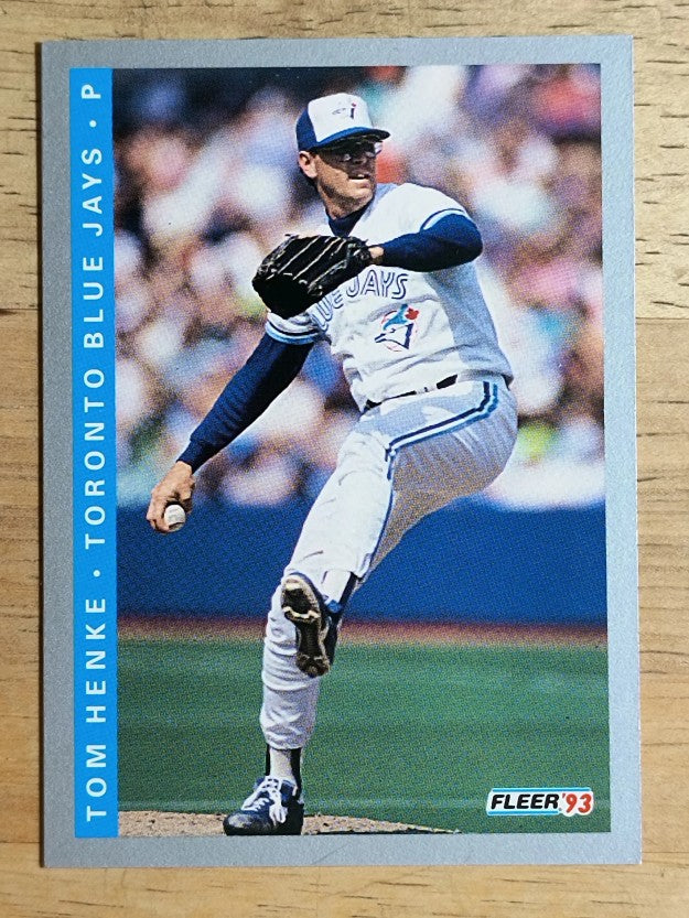 1993 Fleer #335 Tom Henke