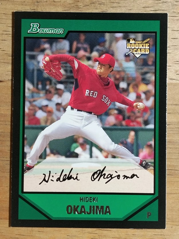 2007 Bowman #219 Hideki Okajima RC (NM)