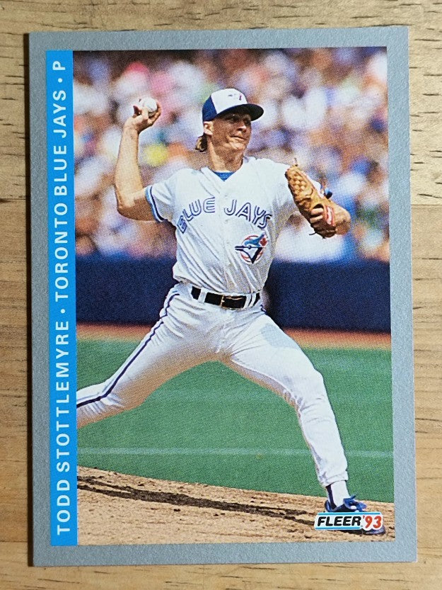 1993 Fleer #340 Todd Stottlemyre