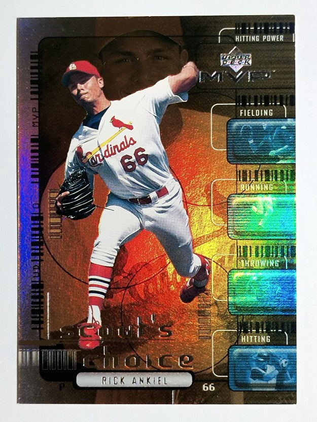 2000 Upper Deck MVP Scout's Choice #SC1 Rick Ankiel