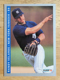 1993 Fleer #287 Randy Velarde