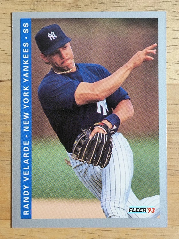 1993 Fleer #287 Randy Velarde