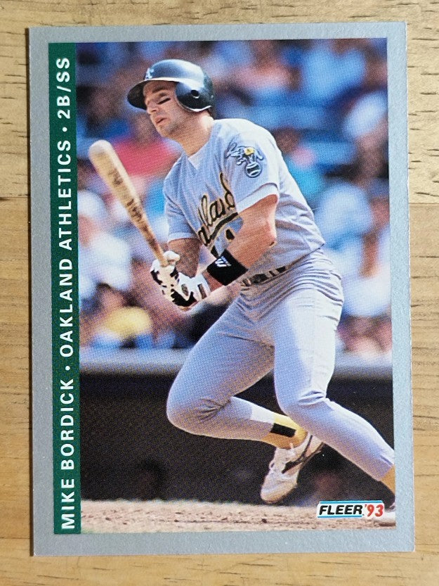 1993 Fleer #291 Mike Bordick