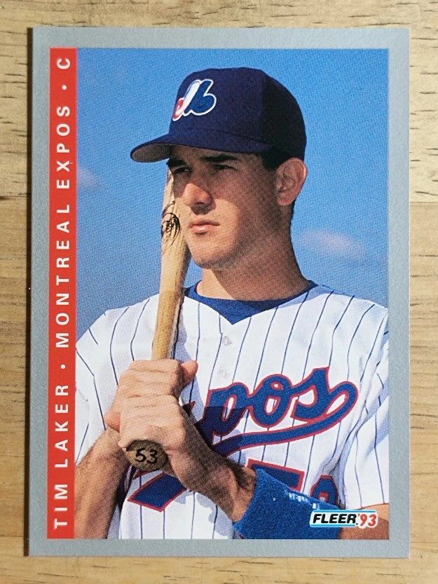 1993 Fleer #77 Tim Laker RC