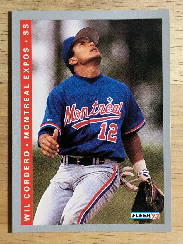 1993 Fleer #73 Wil Cordero
