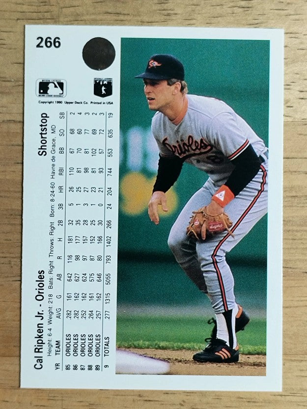 1990 Upper Deck #266 Cal Ripken