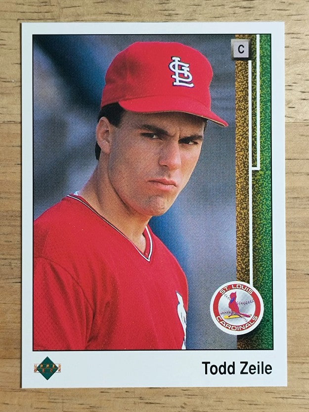 1989 Upper Deck #754 Todd Zeile RC