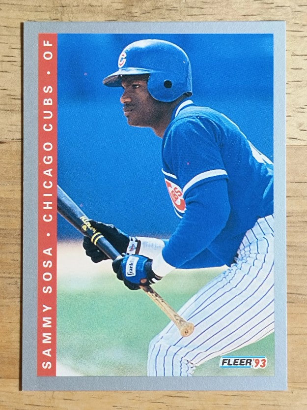 1993 Fleer #27 Sammy Sosa