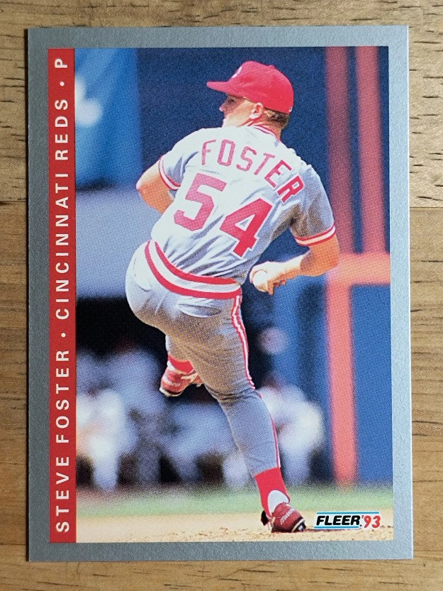 1993 Fleer #33 Steve Foster