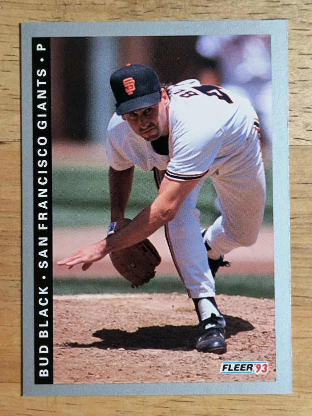 1993 Fleer #151 Bud Black