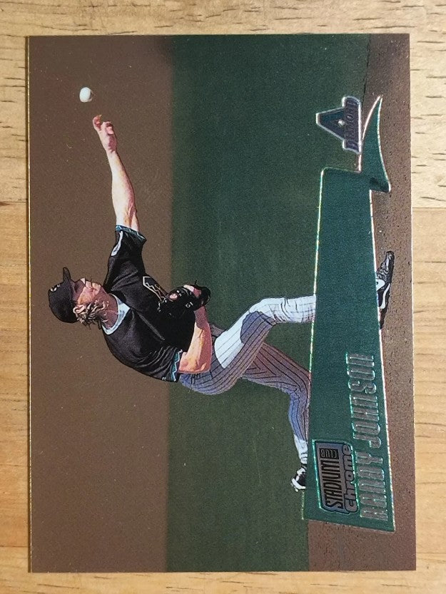 2000 Stadium Club Chrome #165 Randy Johnson