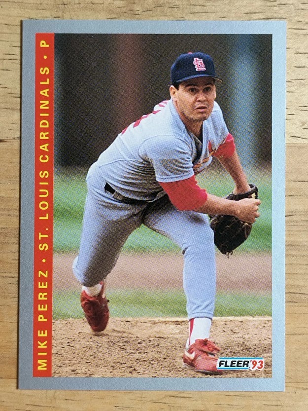 1993 Fleer #132 Mike Perez