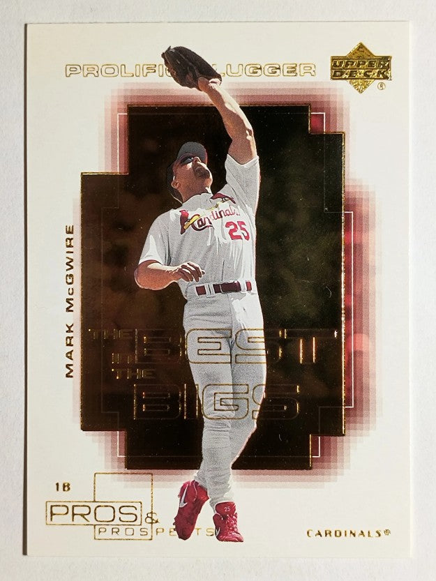 2000 Upper Deck Pros and Prospects Best in the Bigs #B4 Mark McGwire
