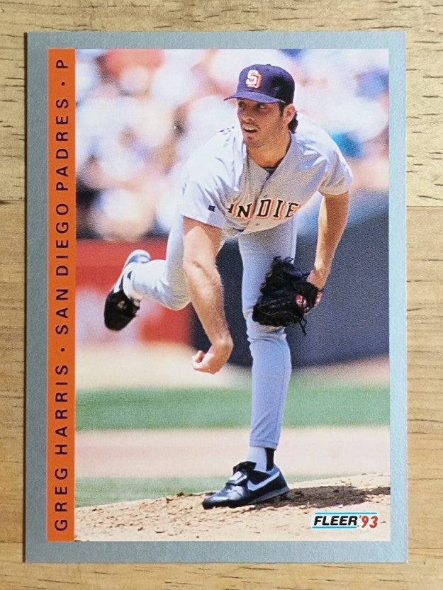 1993 Fleer #139 Greg W. Harris