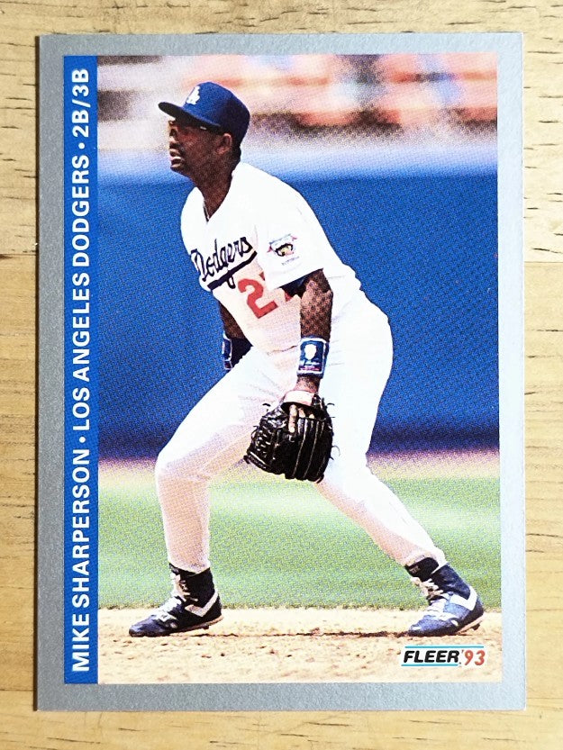 1993 Fleer #68 Mike Sharperson
