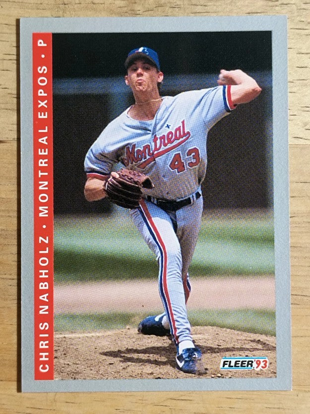 1993 Fleer #78 Chris Nabholz