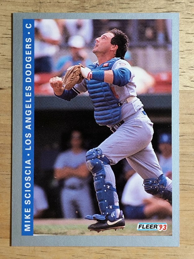 1993 Fleer #67 Mike Scioscia