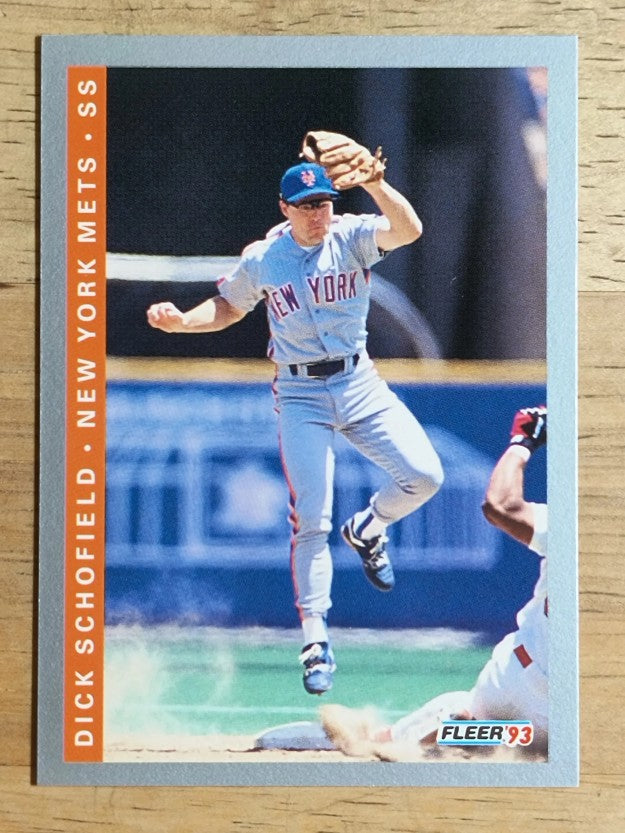 1993 Fleer #94 Dick Schofield