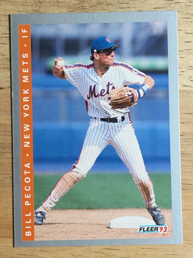 1993 Fleer #92 Bill Pecota
