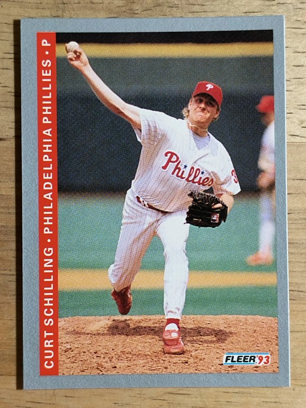1993 Fleer #108 Curt Schilling