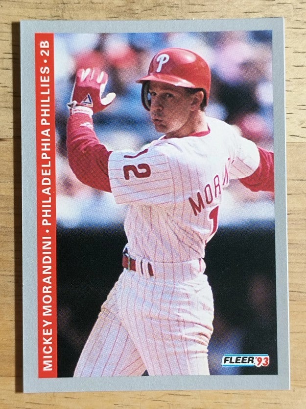 1993 Fleer #105 Mickey Morandini