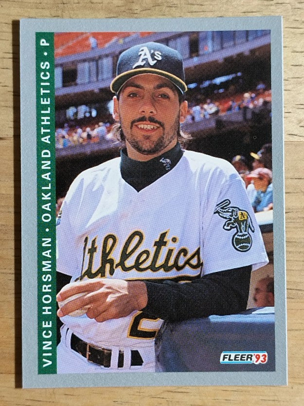 1993 Fleer #295 Vince Horsman