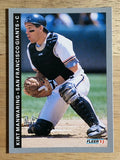 1993 Fleer #158 Kirt Manwaring
