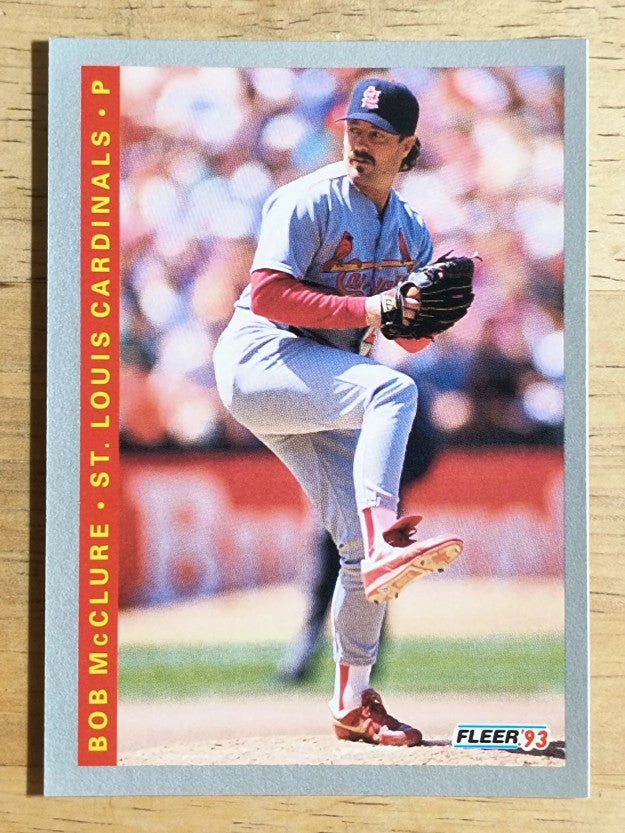 1993 Fleer #128 Bob McClure
