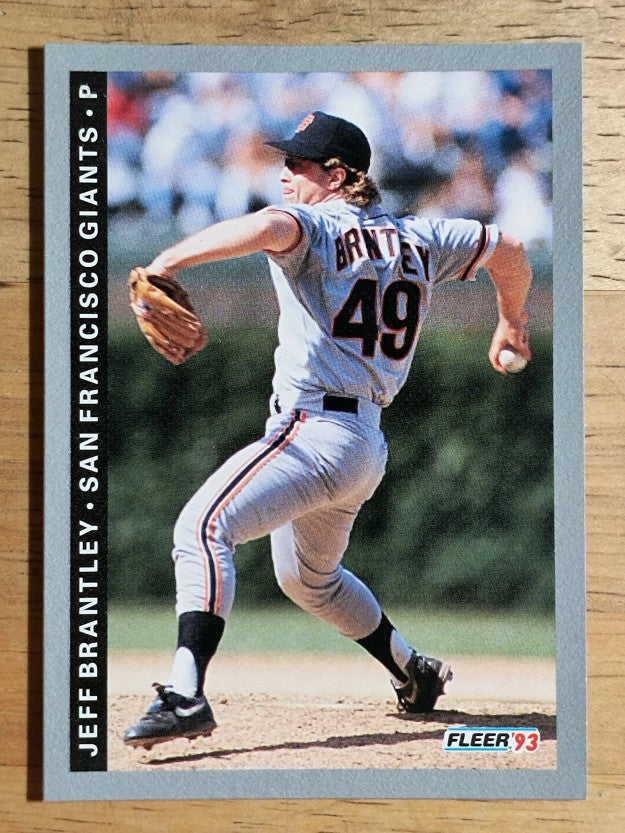 1993 Fleer #152 Jeff Brantley