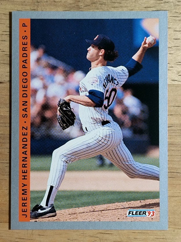 1993 Fleer #140 Jeremy Hernandez