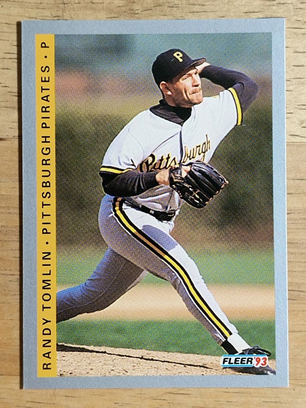 1993 Fleer #121 Randy Tomlin