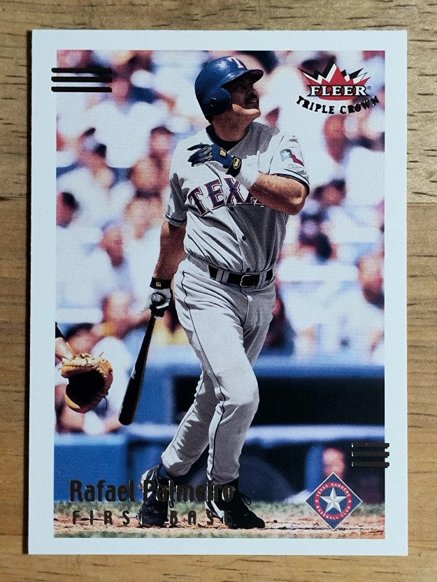2002 Fleer Triple Crown #80 Rafael Palmeiro